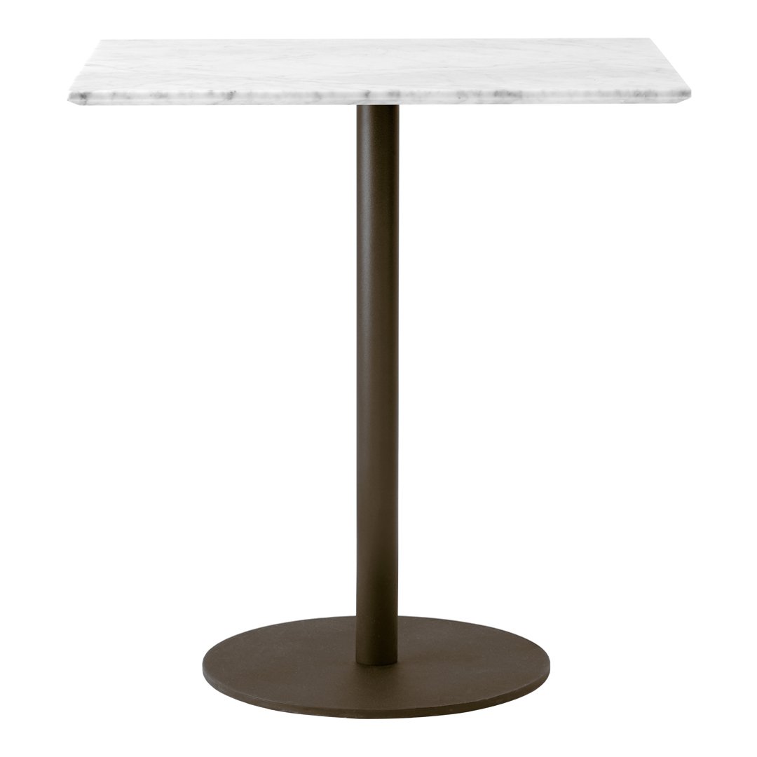 SK16 Adjustable Height Dining Table with Center Base - Perfect for Small Spaces, Apartments, and Modern Kitchens