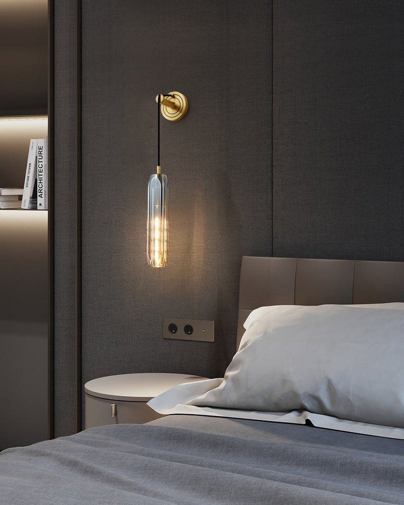Ecliptique Series Modern Wall Lamp - Sleek LED Sconce Lighting for Bedroom, Living Room & Hallway - Energy Efficient Home Decor