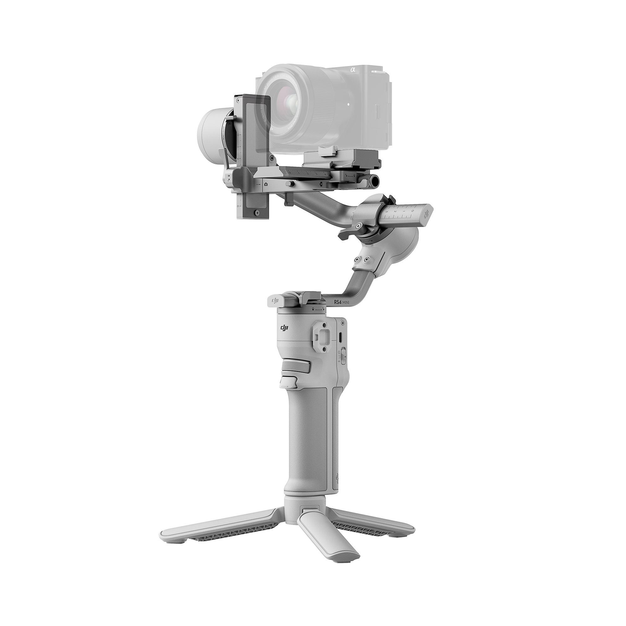 DJI RS 4 Mini 3-Axis Gimbal Stabilizer for Mirrorless Cameras - Perfect for Vlogging, Travel Filming & Content Creation