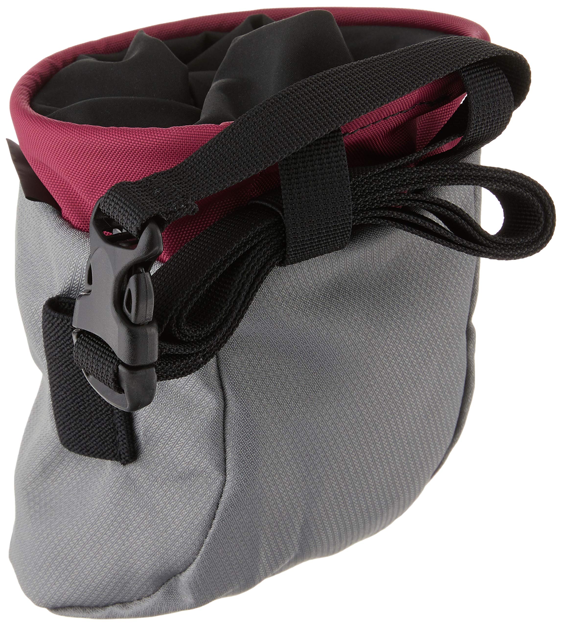 Black Diamond Repo Chalk Bag - Light Gray Climbing Chalk Pouch for Rock Climbing & Bouldering | Medium/Large Size | Perfect for Gym Training & Outdoor Adventures