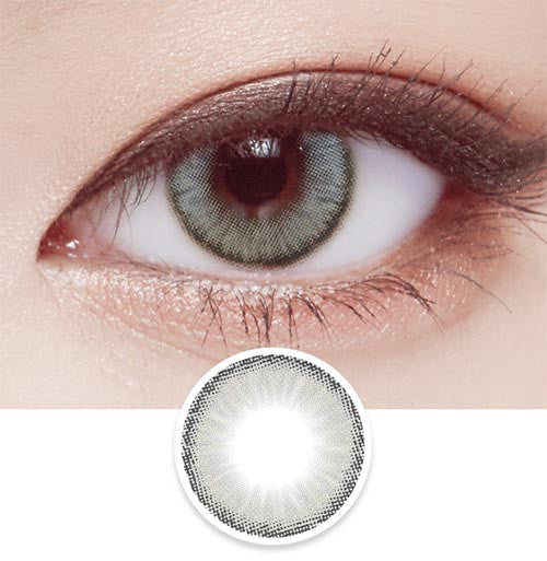 Wonder Eye Circle Gray (2pcs) - Monthly Contact Lenses - Buy 1 Get 1 Free - Perfect for Cosplay, Halloween, and Special Events