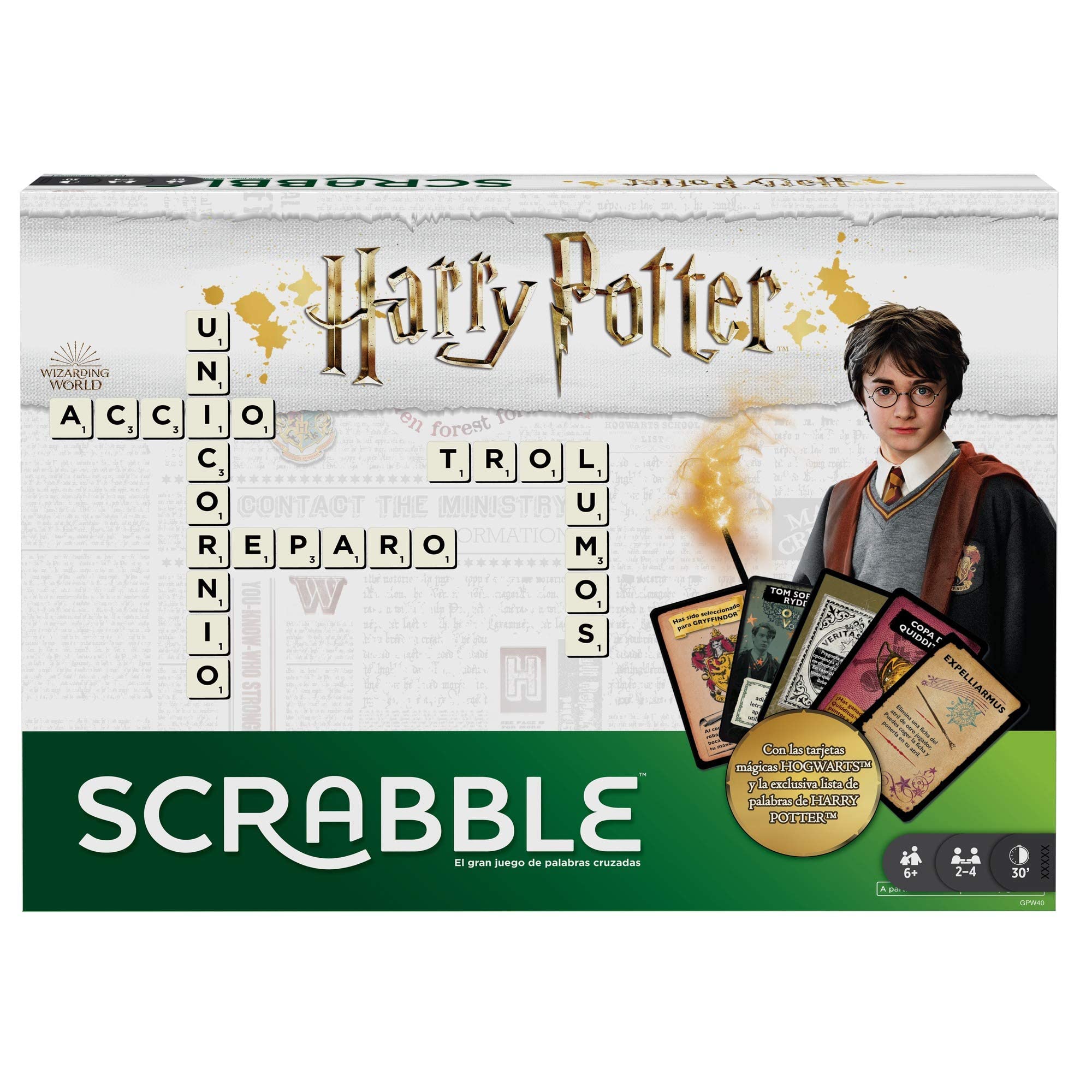 Harry Potter Scrabble Board Game by Mattel - Fun Family Game Night