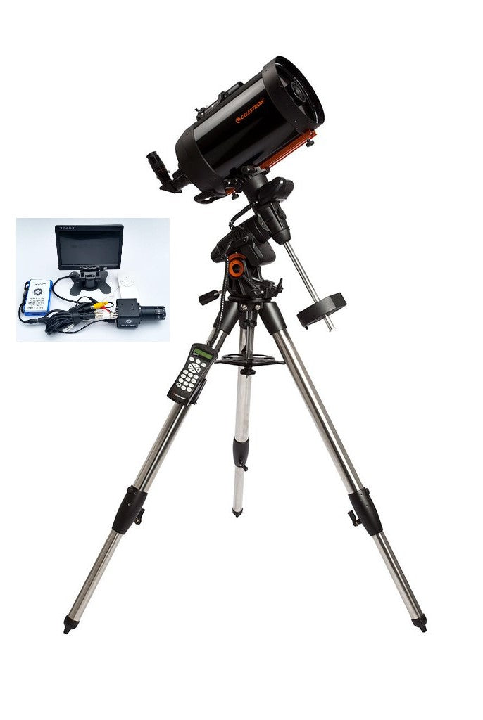 Premium VX 8 Schmidt-Cassegrain Telescope Kit with Accessories - Perfect for Astronomy Enthusiasts & Night Sky Observation