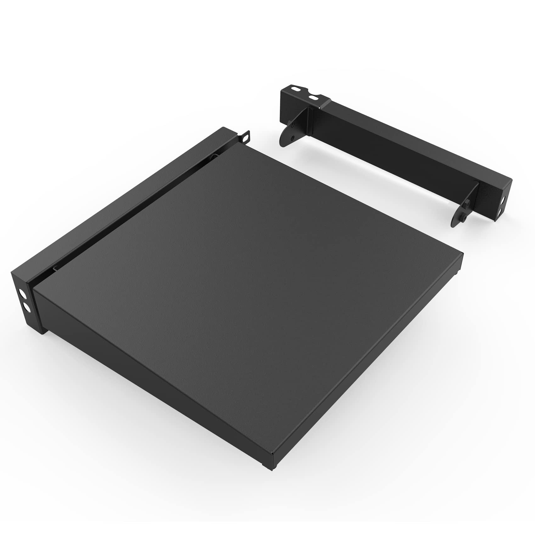 OnlyFire Electric Smoker Side Shelf for Masterbuilt 30'' & 40'' Digital Electric Smokers - Extra Cooking Space Accessory | Perfect for Grilling, Smoking & Outdoor BBQ (Black)