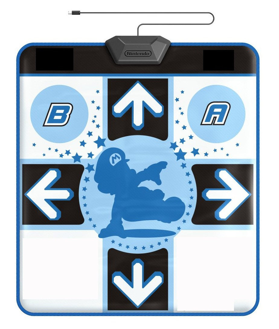 Dance Dance Revolution Mario Mix Dance Pad - Nintendo Wii & GameCube Compatible - Non-Slip Surface for Home & Party Gaming Fun