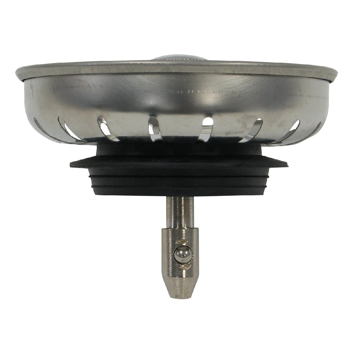 59-3190 Stainless Steel Kitchen Sink Basket Strainer Assembly with Plumber's Putty - Durable Drain Filter for Food Waste Prevention in Home Kitchens