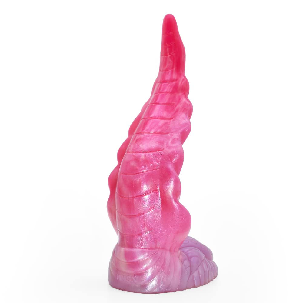 BeHorny Liquid Silicone Octopus Tentacle Dildo with Strong Suction Cup - Realistic Fantasy Sex Toy for Women & Couples - Perfect for Solo Play, BDSM, and Roleplay Scenes