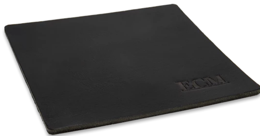 Premium ECM Leather Tamping Mat for Espresso Machines - Barista-Grade Coffee Accessory for Even Coffee Grounds & Perfect Extraction | Ideal for Home & Professional Coffee Shops