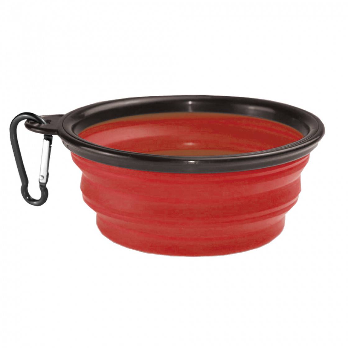 KUMA Collapsible Silicone Bowl - Portable Travel Dog Food & Water Dish for Pets - Perfect for Camping, Hiking & Outdoor Adventures