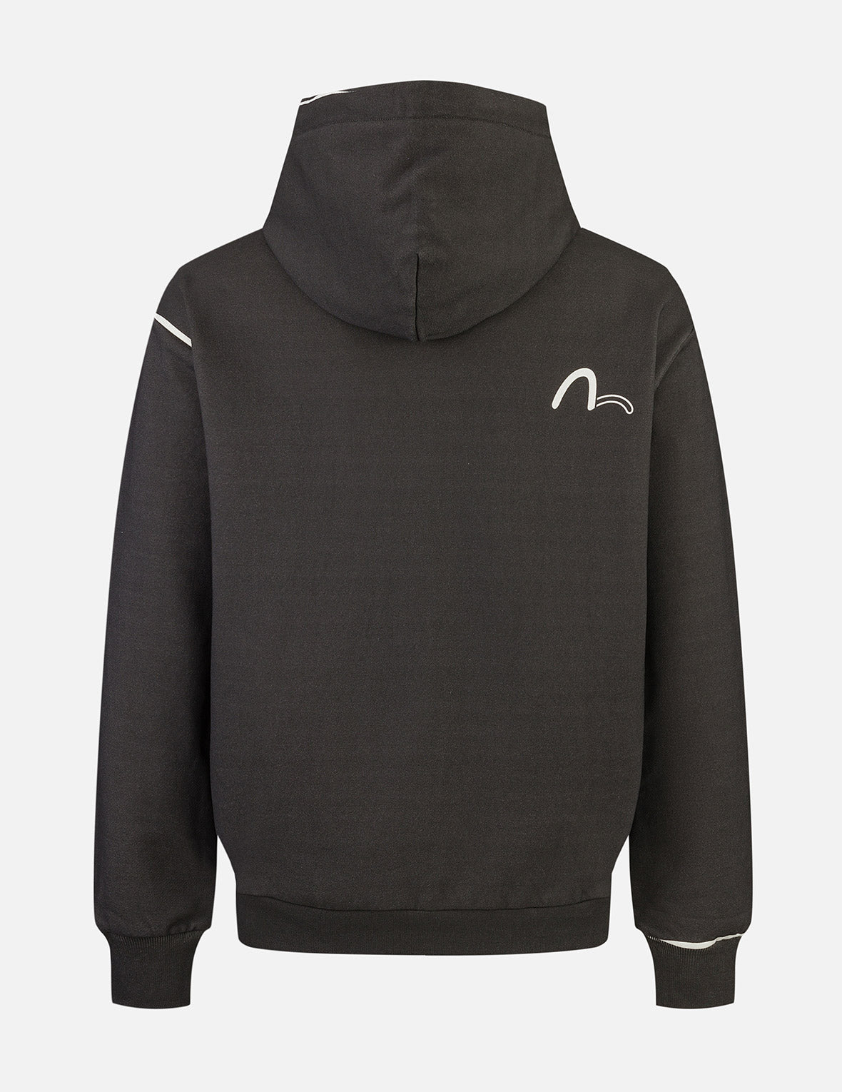 Stylish Logo & Seagull Print Relaxed Fit Hoodie - Comfortable Casual Wear for Men & Women | Perfect for Streetwear, Loungewear & Outdoor Activities