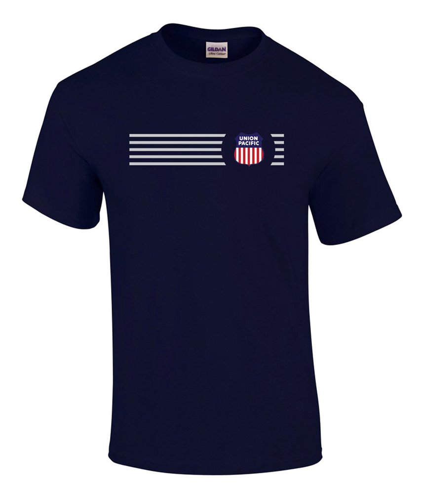**Union Pacific Logo Vintage Tee Shirts for Men & Women – Classic Railroad Design Cotton T-Shirt [tee47] – Perfect for Casual Wear, Train Enthusiasts & Retro Fashion**