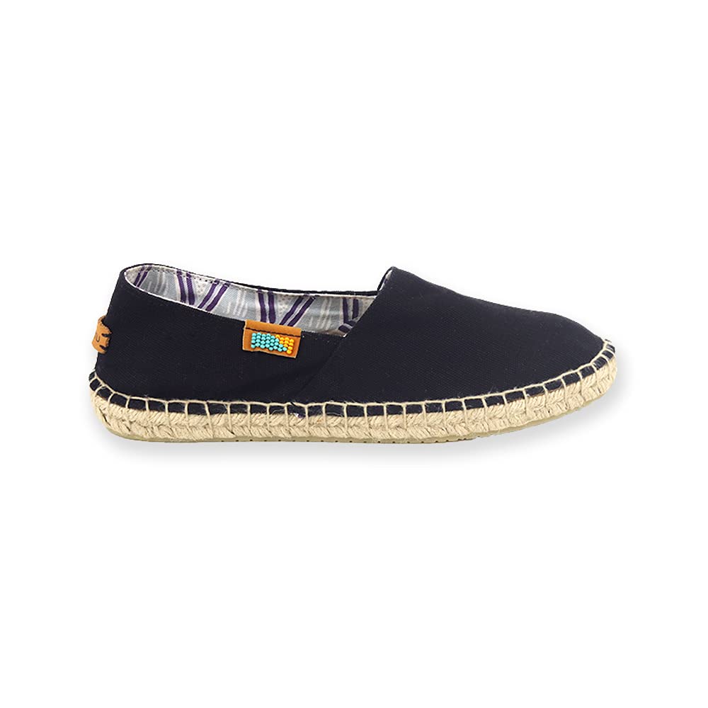Handmade Canvas Espadrille Shoes for Men & Women - Comfortable Jute Flats by Ubuntu Life | Perfect for Beach, Summer & Casual Wear