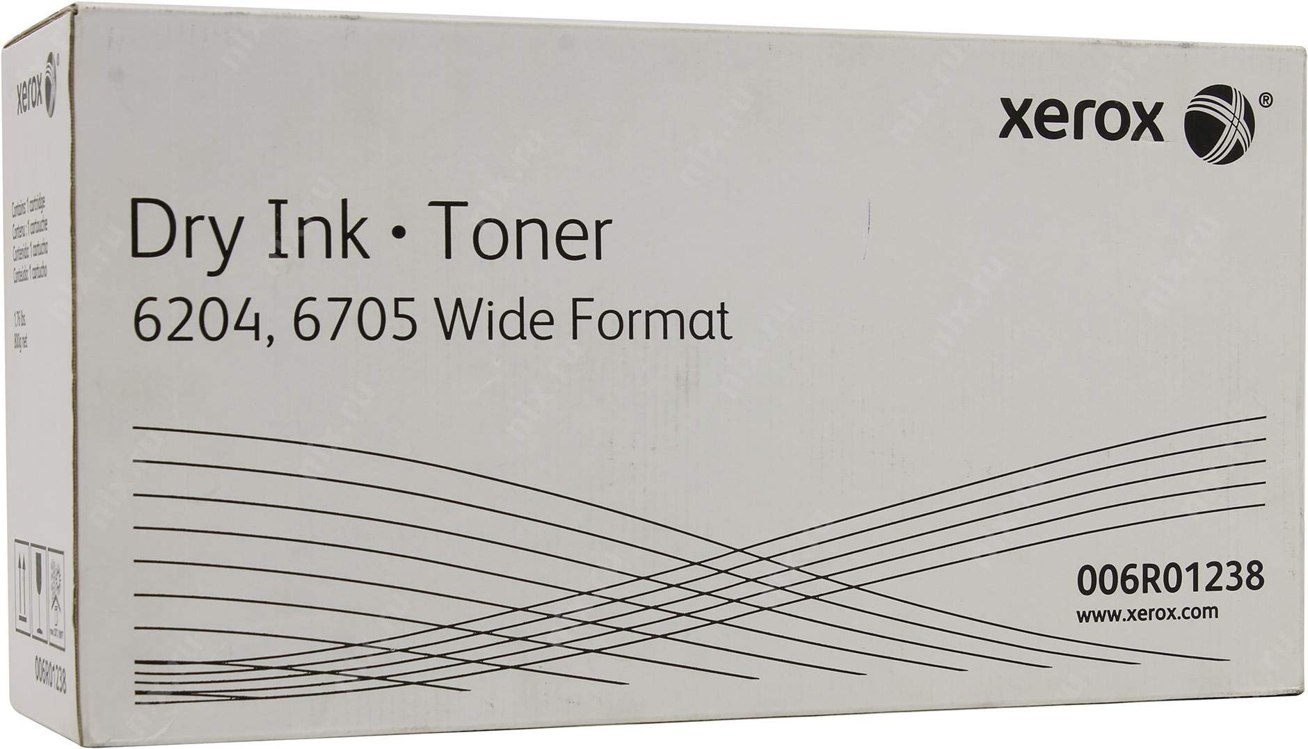Original Xerox 6R1238 Black Toner Cartridge - Compatible with Xerox 6204, 6604, 106R02244 (006R01238) | High-Quality Replacement for Office Printers & Copiers
