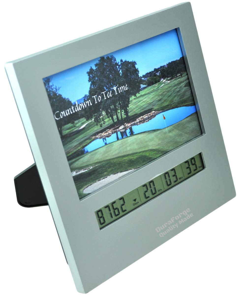 2020 Digital Retirement Countdown Clock with Large Display - Fun Golf Gadget & Perfect Gift for Firefighters, Police, Military Veterans - Countdown to Christmas, Graduation & Special Events - Ideal for Office, Home Decor & Retirement Parties
