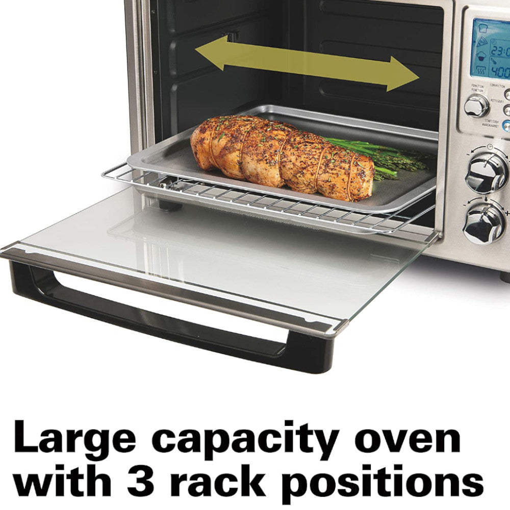 HAMILTON BEACH SureCrisp Digital Air Fryer Toaster Oven 31193C - Perfect for Healthy Cooking, Baking, and Family Meals