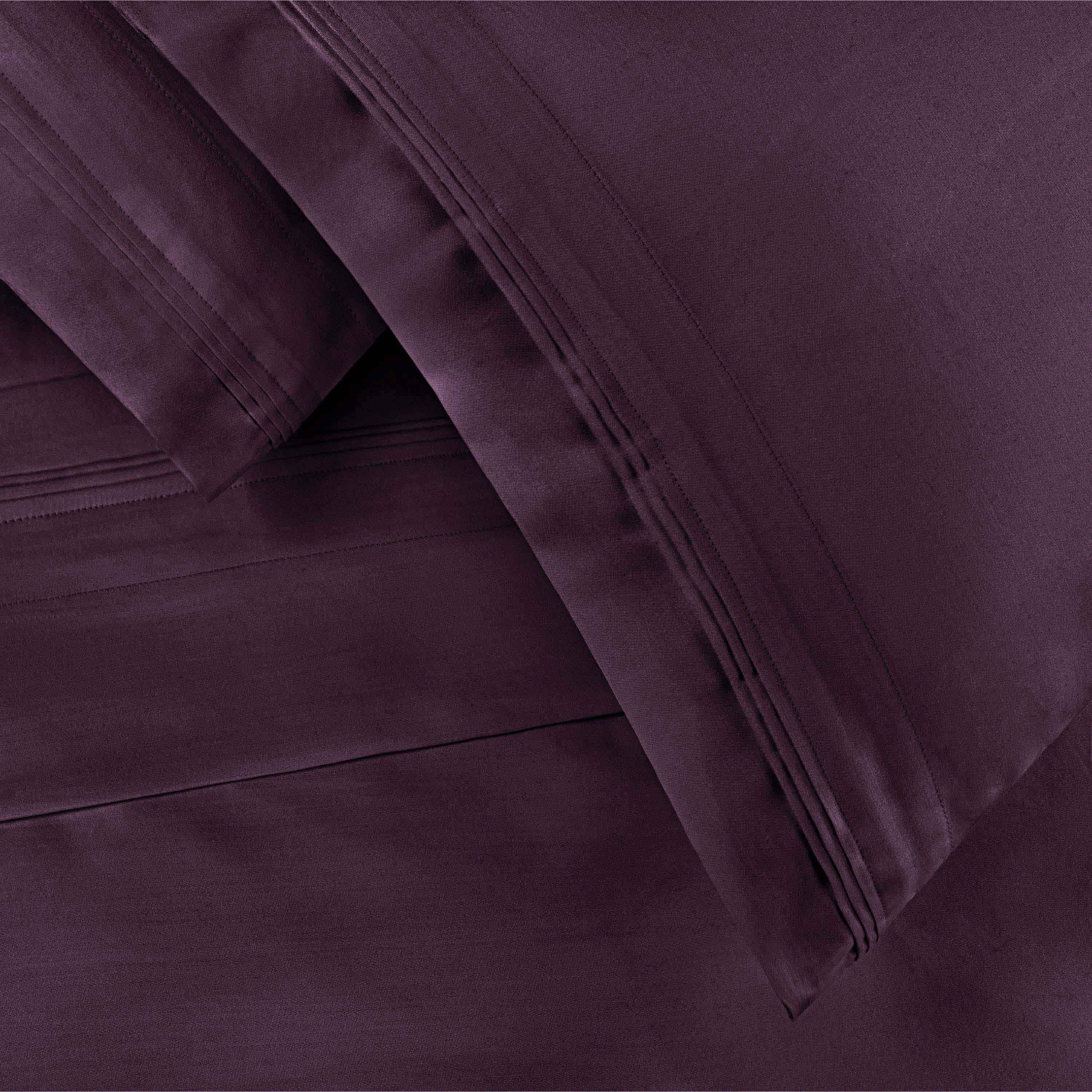 Premium 650 Thread Count Egyptian Cotton Sheet Set - Eco-Friendly, Breathable & Hypoallergenic - Perfect for Luxury Bedrooms & Hot Sleepers