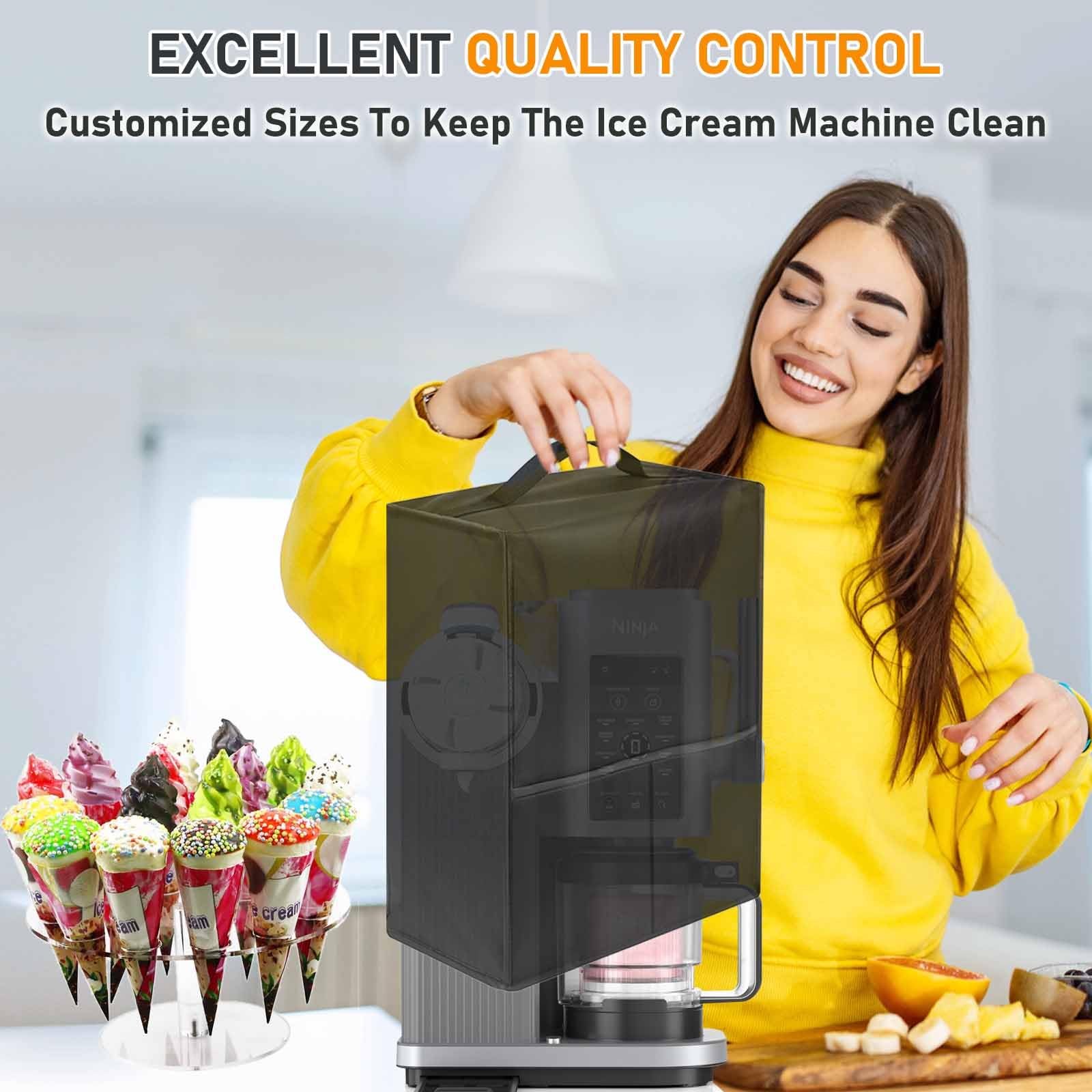 5-Pack Smoothie Maker Dust Cover - Dustproof Frozen Beverage Blender Cover for Margaritaville Key West, Compatible with Frozen Margarita Maker, Blender, Shaved Ice Machine - Perfect for Home Bars, Restaurants & Outdoor Parties