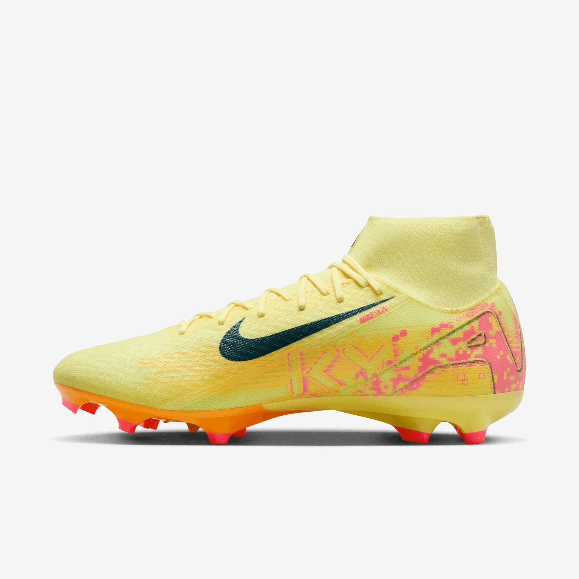Nike Mercurial Superfly 10 Academy Kylian Mbappé Soccer Cleats - Lightweight Football Shoes for Speed & Control - Perfect for Turf & Artificial Grass Fields