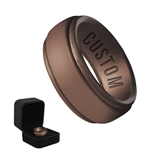Brown - 1 Custom Ring with Box