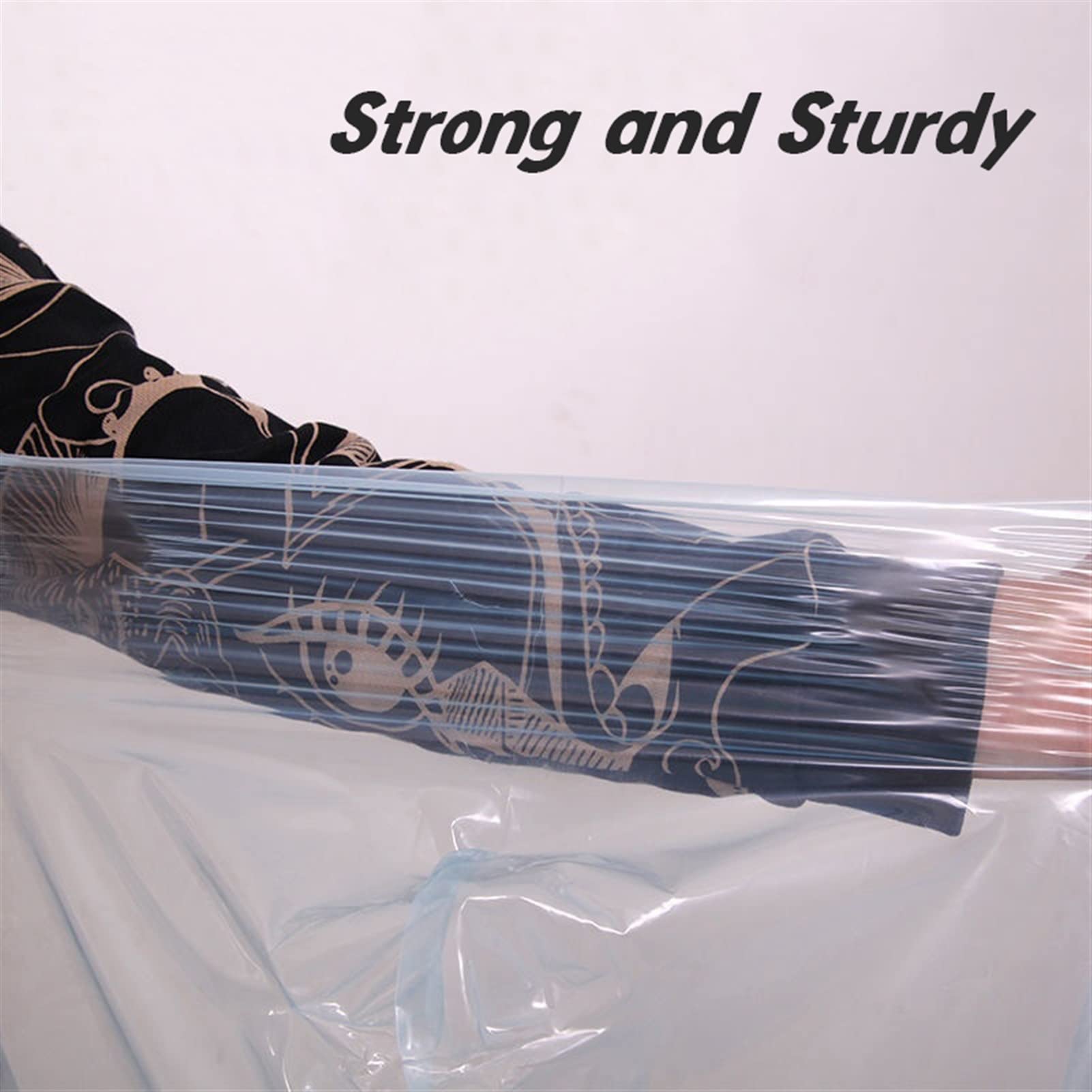 Clear Tarps with Grommets - Waterproof Plastic Tarpaulin Cover for Outdoor Use, Patio, Porch, Greenhouse & Canopy (3x9m/10x29ft) - Perfect for Weather Protection, DIY Projects & Temporary Shelters