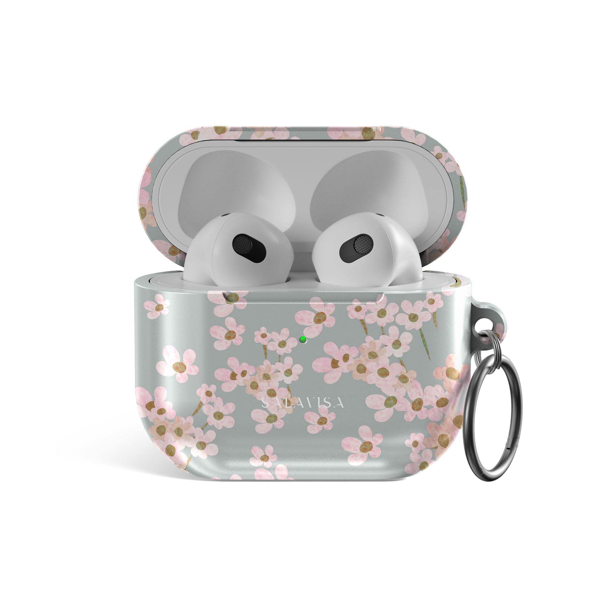 Vintage Floral AirPods Pro Case - Cute Protective Cover for AirPods 1/2/3, Perfect for Travel, Work & Everyday Use