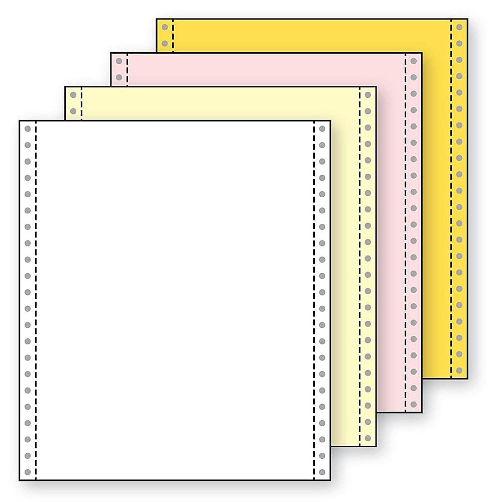 Printworks Professional 4-Part Blank Computer Paper - 9.5