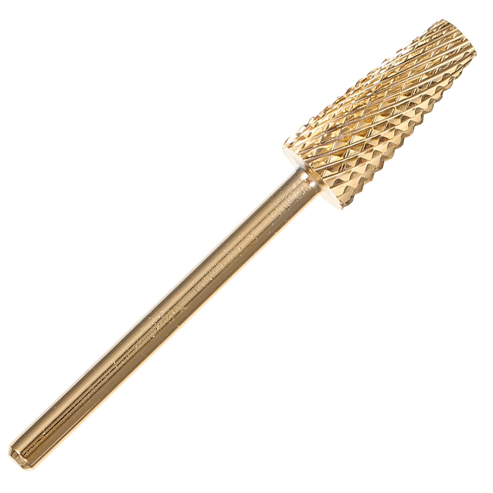 Beaupretty Professional Nail Grinding Tools Set - 12pcs Nail Art Drill Bits for Shaping, Polishing & Manicure - Durable Gold Grinding Heads (WG03) - Perfect for Home & Salon Nail Care