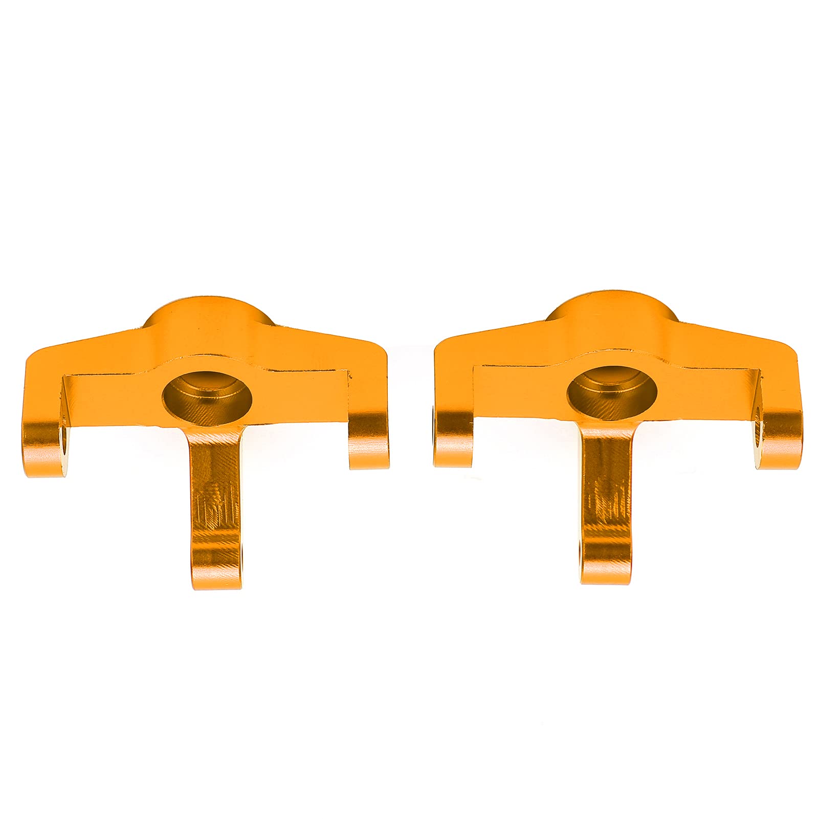 Durable Metal Steering Knuckle for Wltoys 1/10 Scale RC Car - Gold (Perfect for Off-Road Racing & RC Car Upgrades)