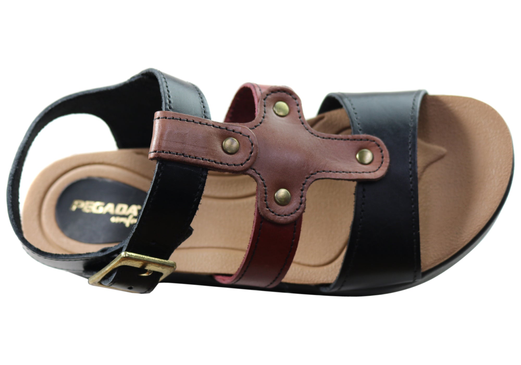 Atlas Women's Comfortable Leather Sandals - Handmade in Brazil - Perfect for Beach, Vacation & Summer Outfits