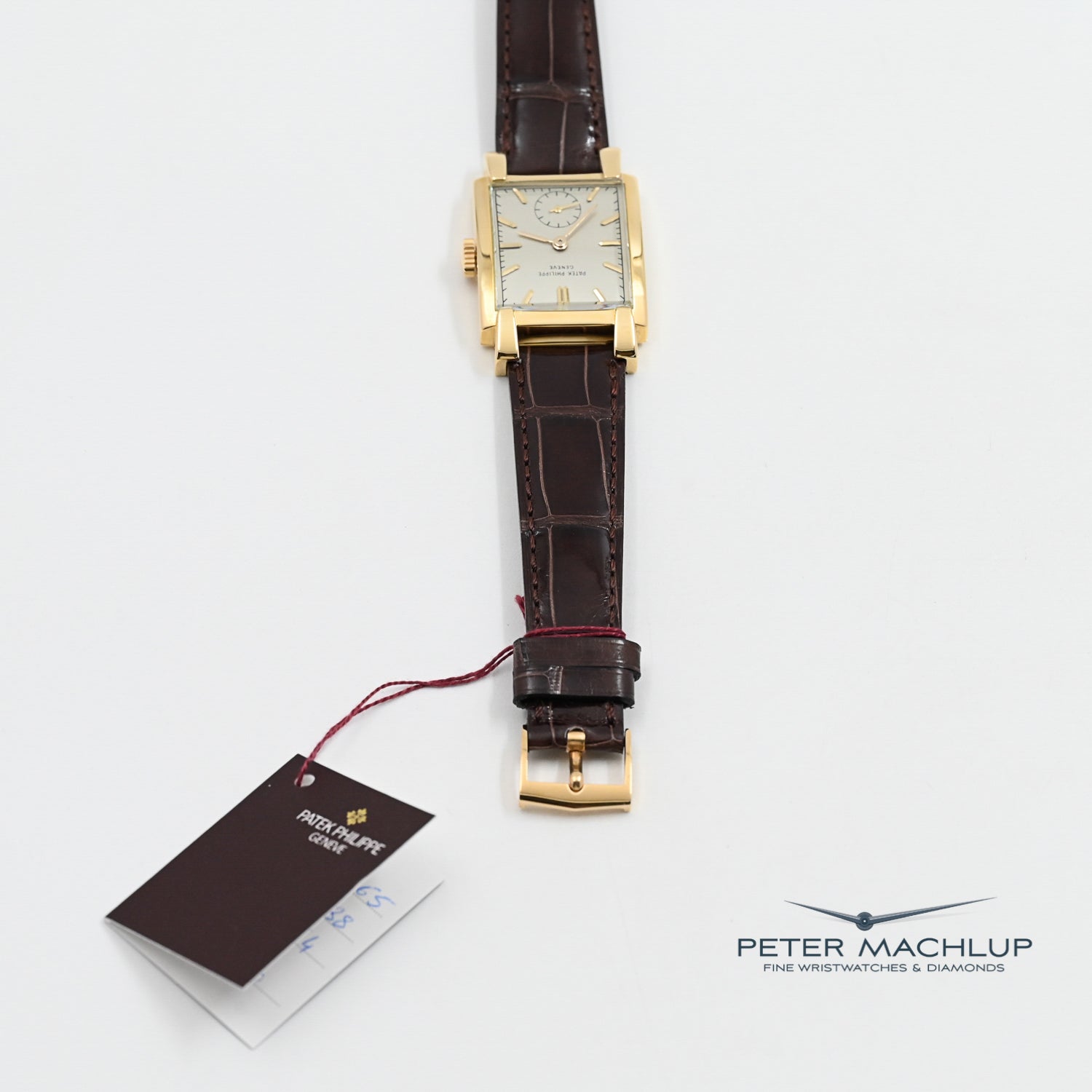 Patek Philippe Luxury Rectangular Watch for Men & Women - Elegant Dress Watch for Formal Events & Business Occasions