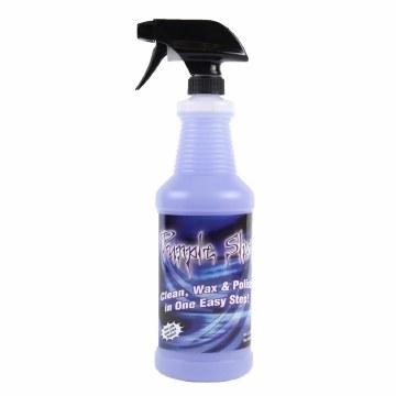 Purple Slice 32oz Spray Bottle - Premium Plastic Sprayer for Cleaning, Gardening & Hair Care - Heavy Duty Trigger Sprayer with Adjustable Nozzle - Perfect for Home, Office, and Outdoor Use