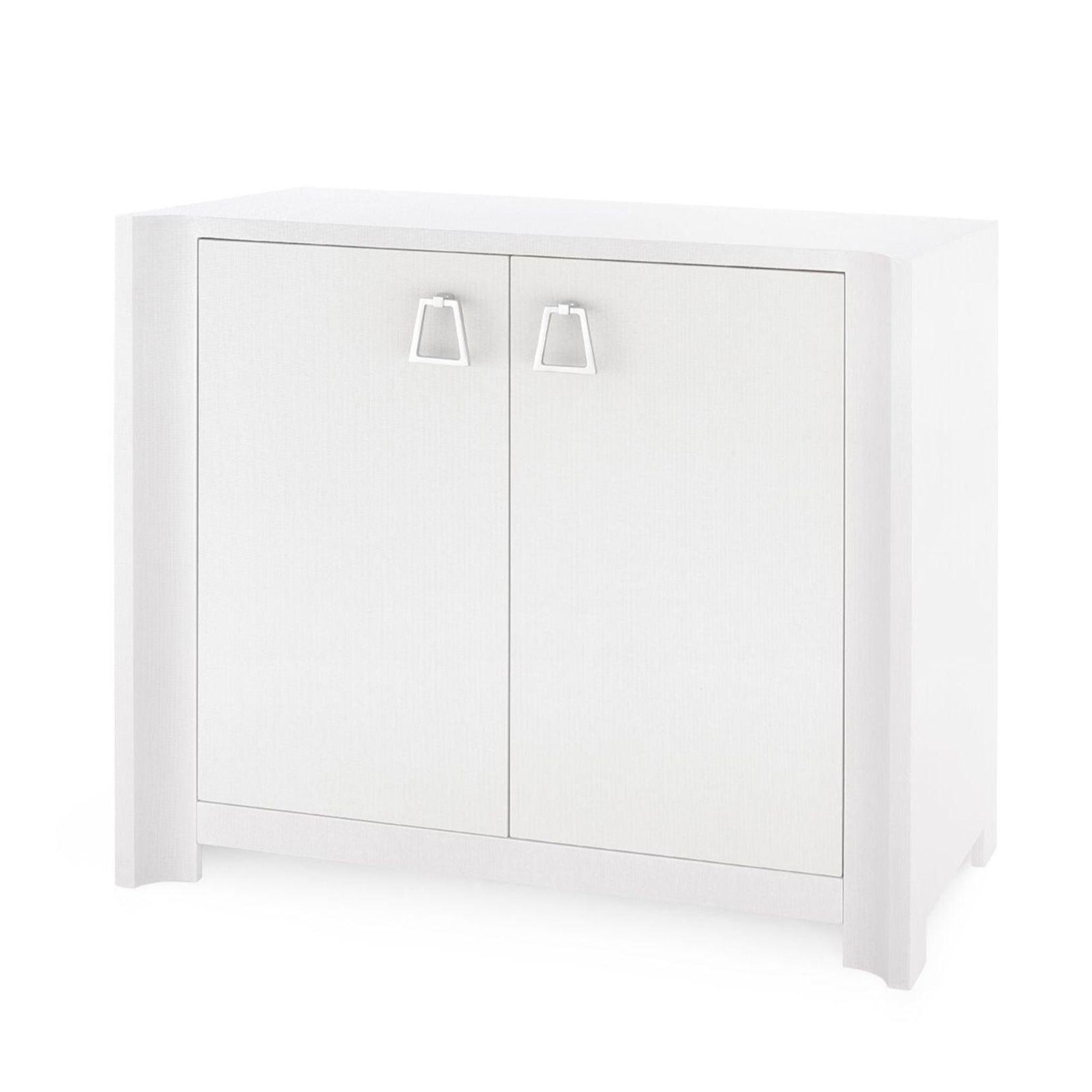 Audrey Cream Cabinet with Custom Pulls - Elegant Storage Solution for Living Room, Bedroom & Home Office
