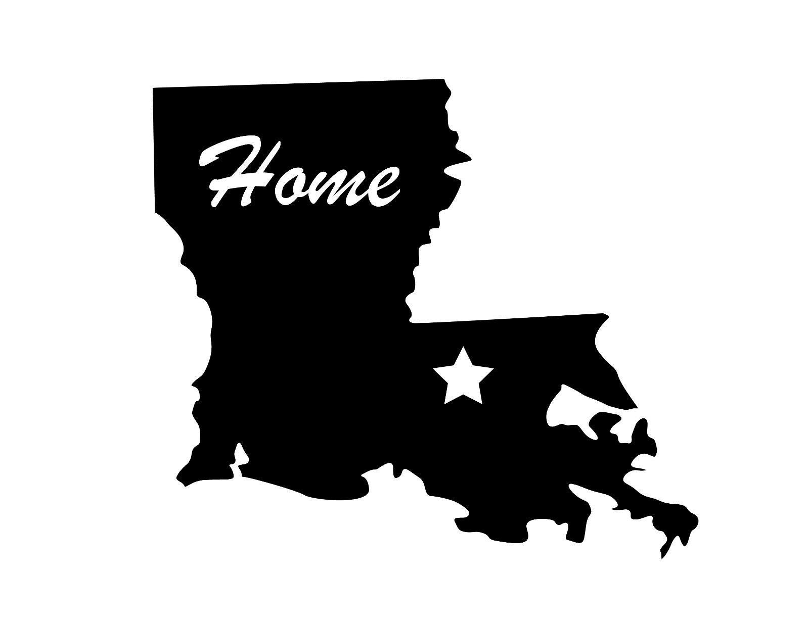 Louisiana Home Double Sided Stainless Steel Keychain - Durable Key Ring Holder with Car Key Finder - Perfect for Home, Office & Travel Organization