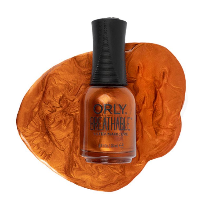 ORLY BREATHABLE Nail Polish - Light My Campfire 18ml | Vegan & Cruelty-Free Nail Lacquer for Fall & Winter | Perfect for Camping Trips & Cozy Nights