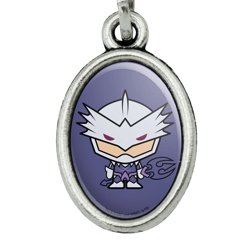 Aquaman Movie Ocean Master Chibi Character Metal Bookmark - Cute Collectible Page Marker with Oval Charm for Books, Comics & Gifts (DC Comics Fan Merchandise)