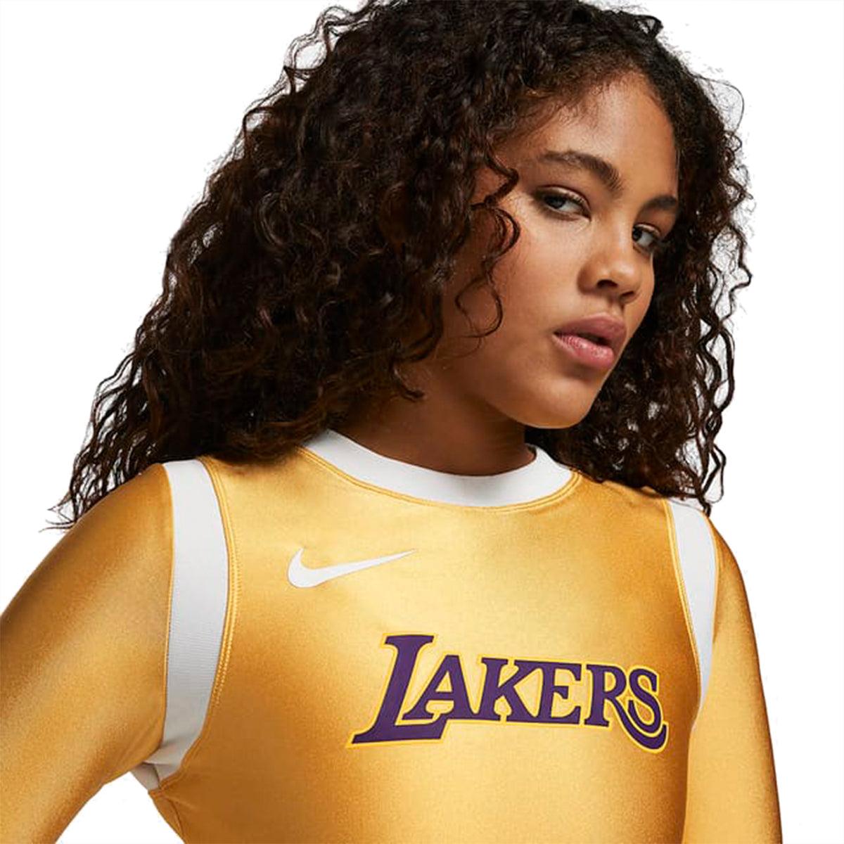 AMBUSH x NBA Lakers Long Sleeve Top - Official Licensed Basketball Jersey for Men & Women - Perfect for Game Day, Streetwear & Lakers Fan Fashion