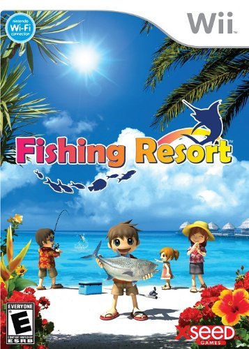Renewed Fishing Resort Game for Nintendo Wii - Fun Family Fishing Adventure, Perfect for Parties & Relaxation