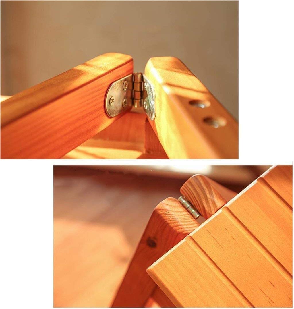 Foldable Wooden Step Stool for Home & Office - Multifunctional Climbing Stool for Kitchen, Library, and Indoor Use - Space-Saving Ladder Stool for Adults & Kids