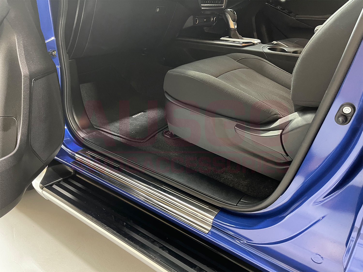 Premium Stainless Steel Door Sill Protector for ISUZU D-MAX DMAX Dual Cab 2020-2024 Models - Heavy Duty Scratch Guard for Truck Interior Protection & Style Upgrade