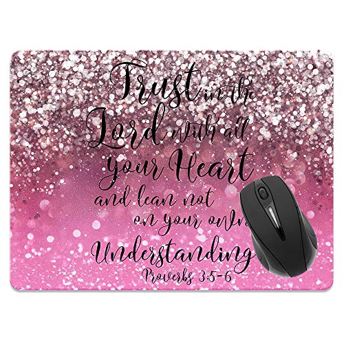 Sparkle Pink Proverbs 3:5-6