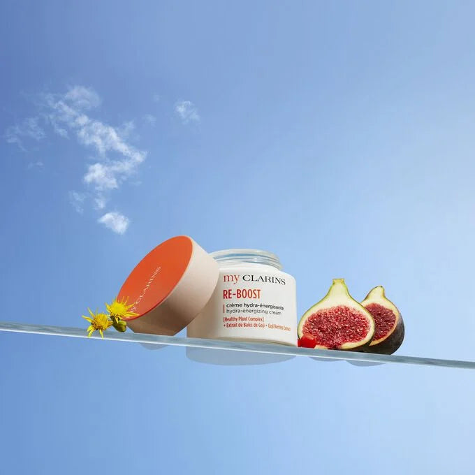 My Clarins RE BOOST Hydrating & Energizing Moisturizing Cream - Revitalize Dry Skin for Day & Night Use