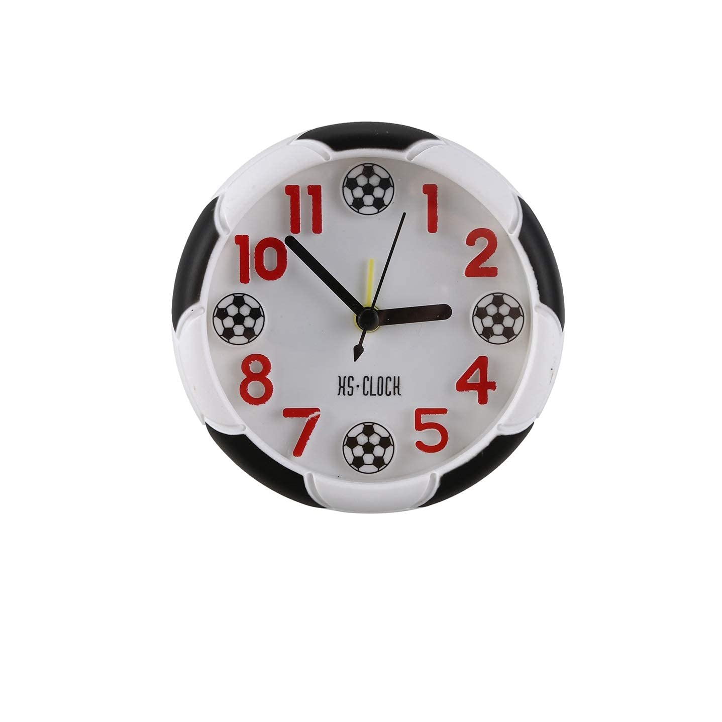 Creative Football Alarm Clock - Round Desktop Alarm Clock for Students & Office Use - Perfect for Bedroom, Study Room, and Gift Giving