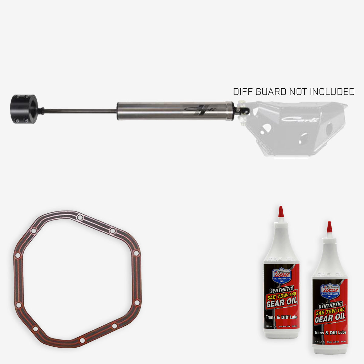 2005-2022 Ford F-250 F-350 Carli Low Mount Steering Stabilizer Kit - Heavy-Duty Off-Road Performance for Trucks & Towing