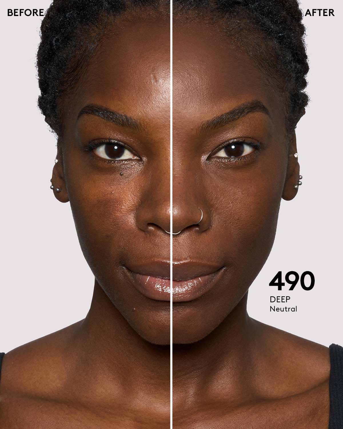 Fenty Beauty Pro Filt'r Soft Matte Longwear Foundation - Shade 490 | Oil-Free, Full Coverage Makeup for All-Day Wear | Perfect for Oily Skin & Hot Weather