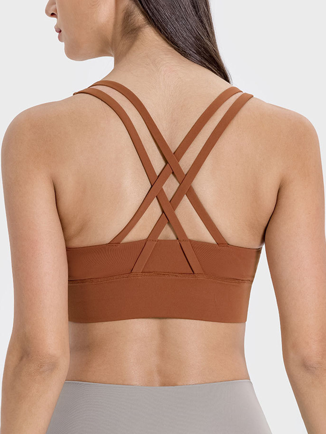 Crisscross Scoop Neck Active Yoga Tank Top for Women - Breathable Workout Shirt for Yoga, Gym & Running - Comfortable & Stylish Fitness Wear