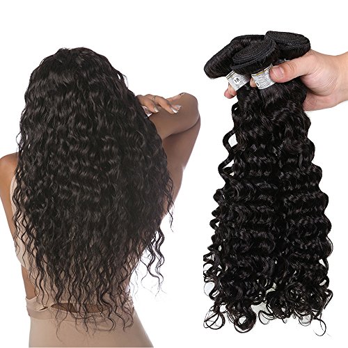 Brazilian Curly Human Hair Weave 3 Bundles (12 14 16 Inch, 300g) 100% Virgin Unprocessed Kinky Curly Hair Extensions - 8A Grade Natural Black Color for Stunning Voluminous Hairstyles | Perfect for Daily Wear, Special Occasions & Protective Styling