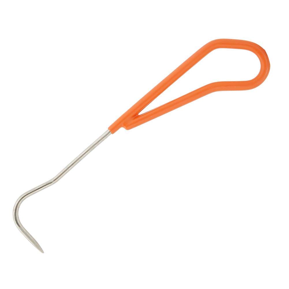 Sturdy Manganese Steel Claw Hook - Wooden Handle Gardening & Bonsai Tool for Digging and Planting