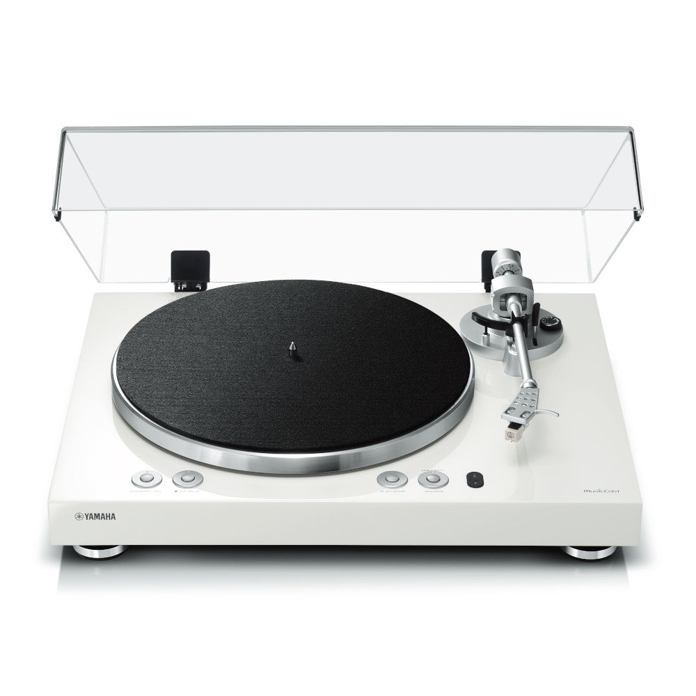 Yamaha MusicCast Vinyl 500 TTN 503 Wireless Turntable - High-Fidelity Vinyl Record Player with Bluetooth & Wi-Fi Connectivity - Perfect for Home Audio Systems & Vinyl Enthusiasts