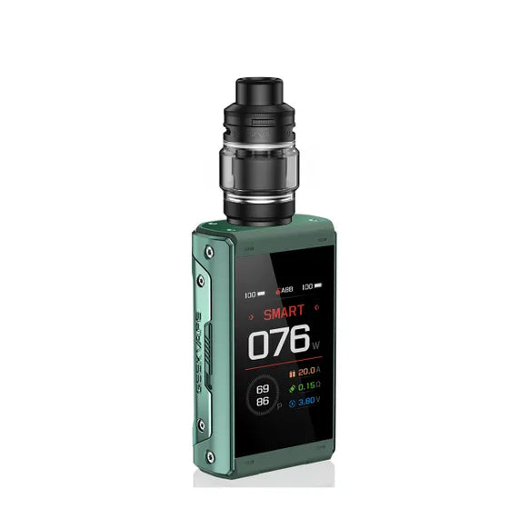 Aegis Touch T200 High Powered Starter Kit - Premium Vape Mod with Long Battery Life for Cloud Chasing & Sub-Ohm Vaping | Perfect for Beginners & Advanced Users | Home, Travel & Social Use