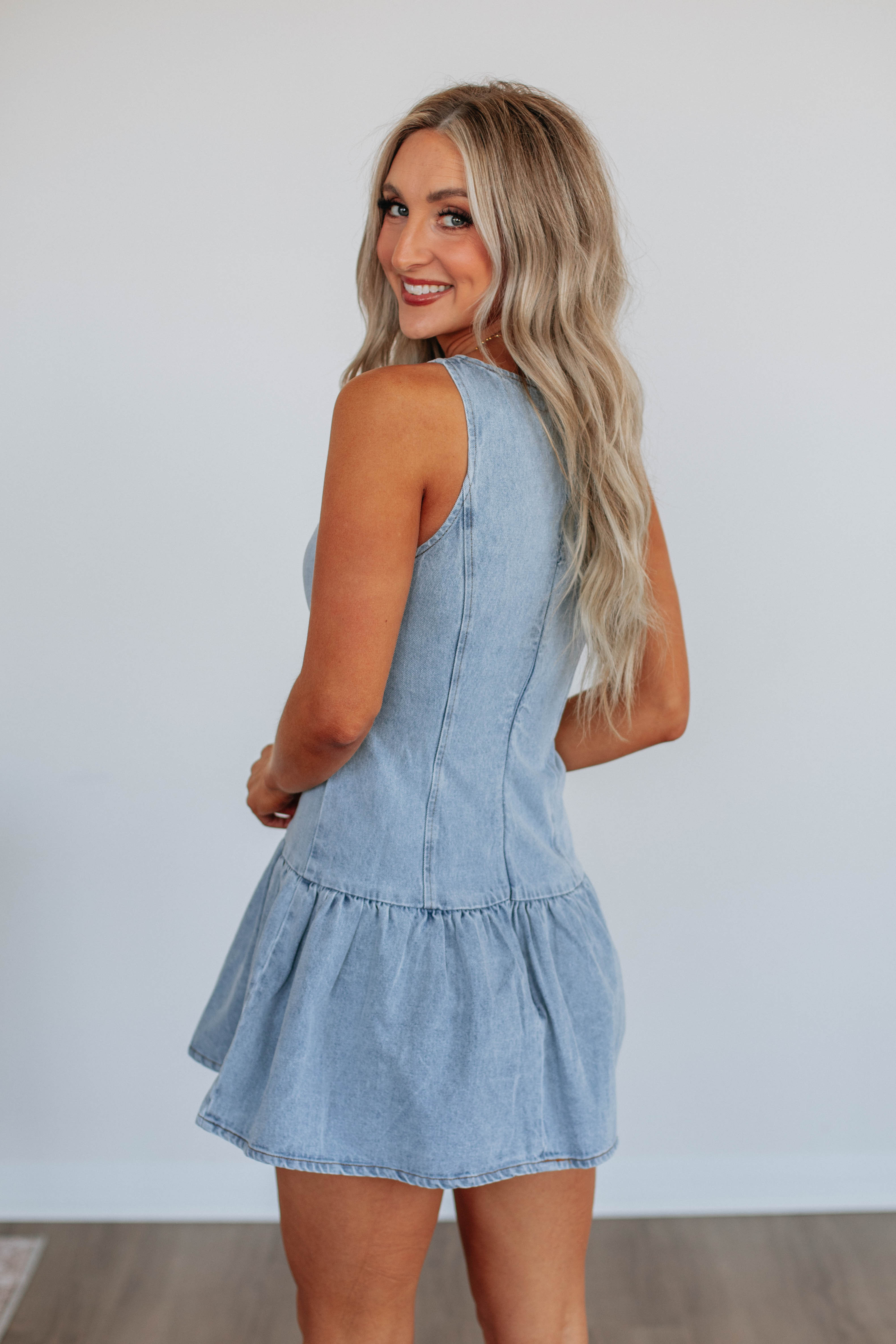 Sascia Women's Denim Dress - Stylish Casual & Party Wear for Everyday Outfits & Special Occasions